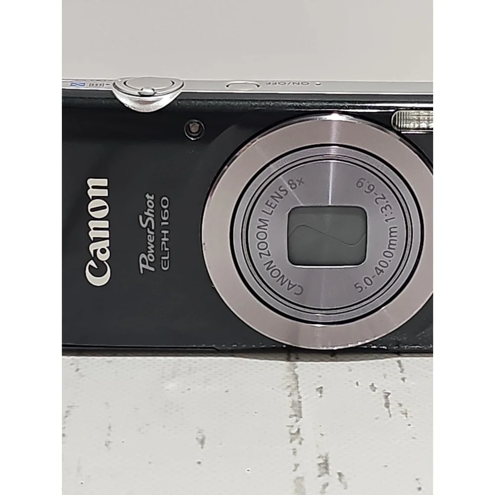 Canon PowerShot ELPH 160 / IXUS 160 20.0MP Digital Camera - BLACK